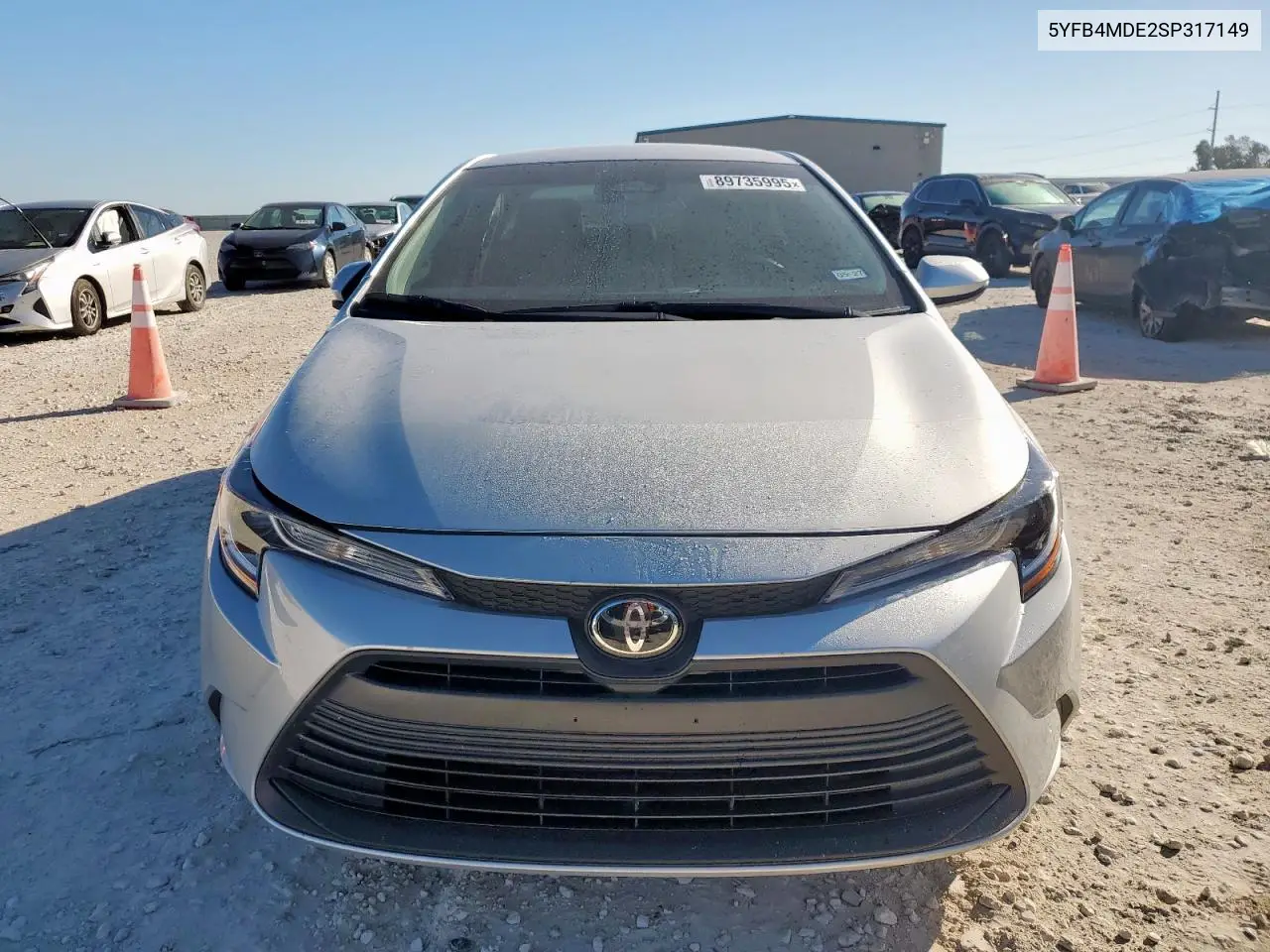 5YFB4MDE2SP317149 2025 Toyota Corolla Le