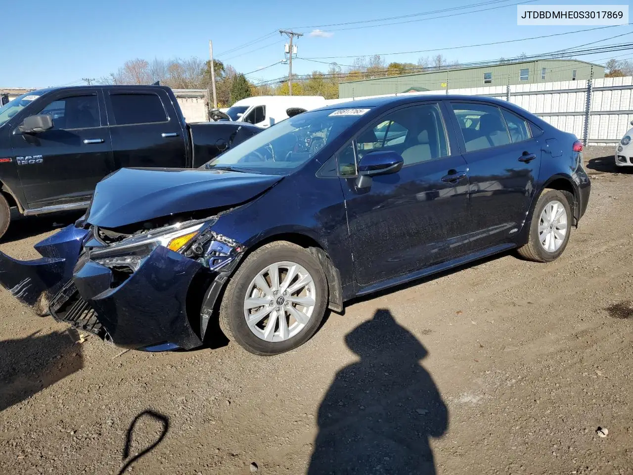 JTDBDMHE0S3017869 2025 Toyota Corolla Le