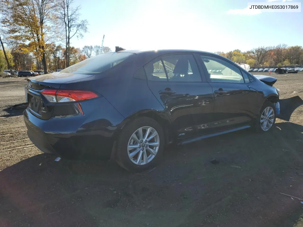 JTDBDMHE0S3017869 2025 Toyota Corolla Le