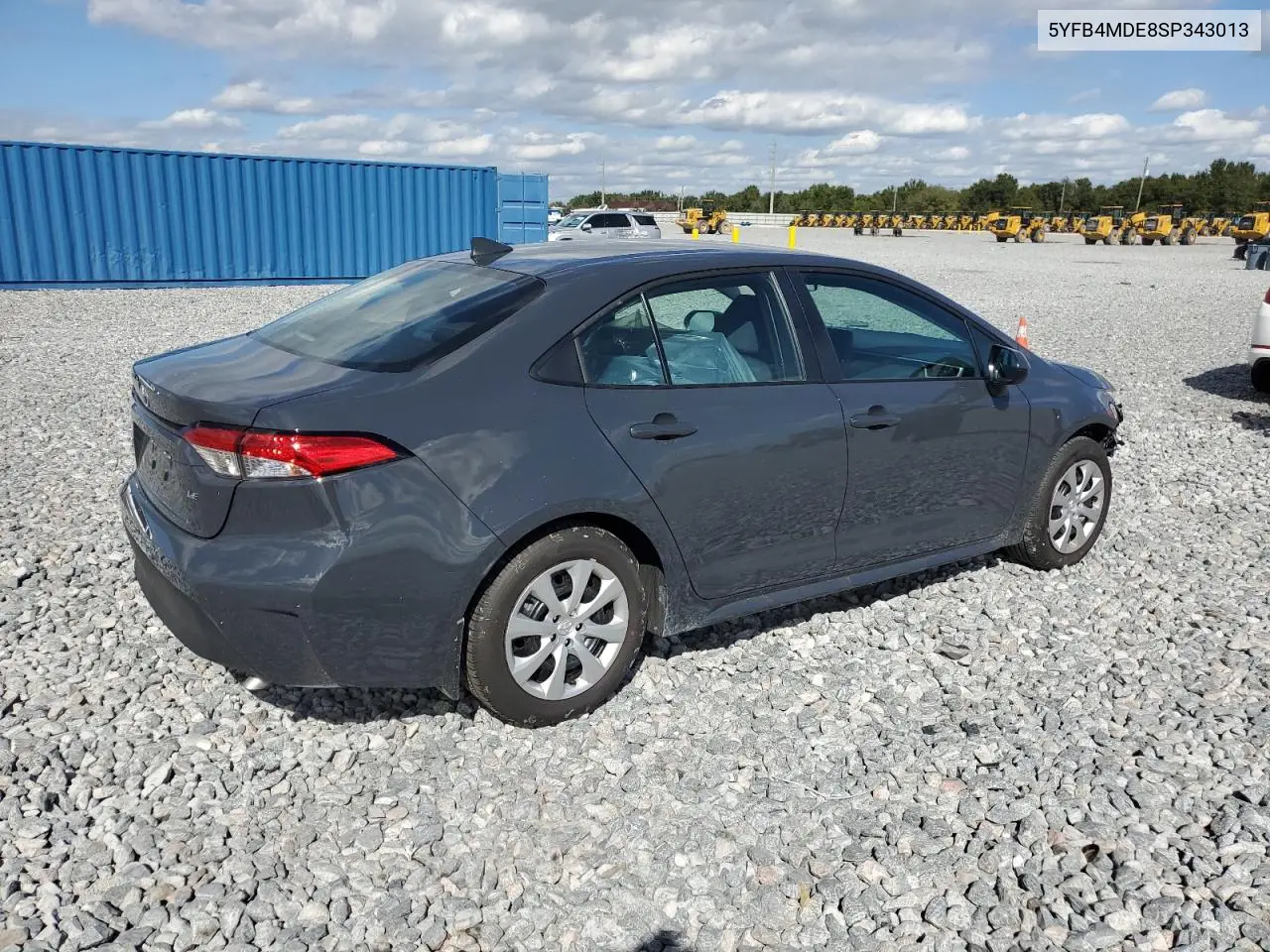 5YFB4MDE8SP343013 2025 Toyota Corolla Le