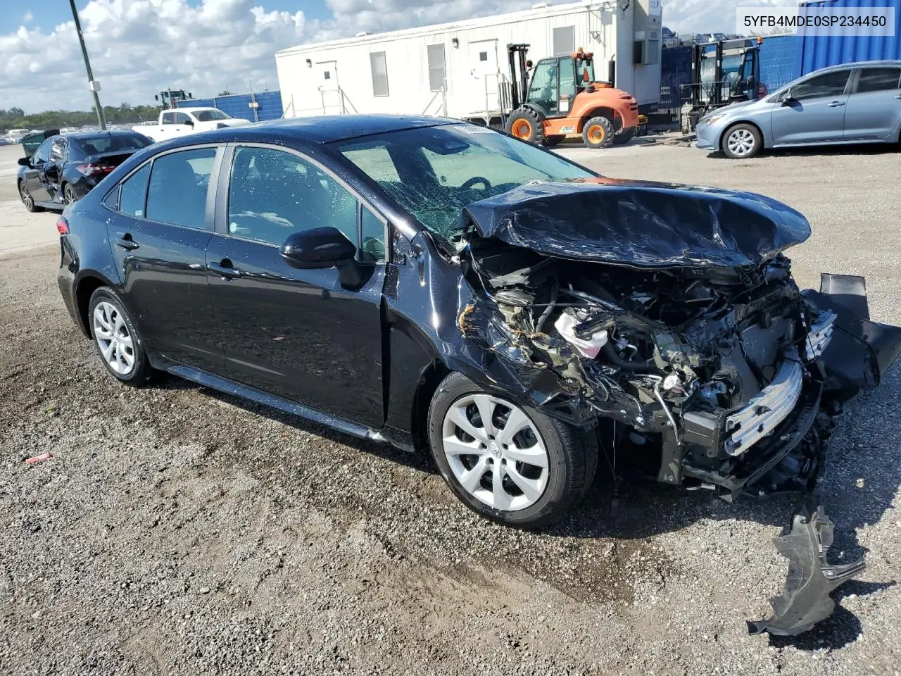 5YFB4MDE0SP234450 2025 Toyota Corolla Le