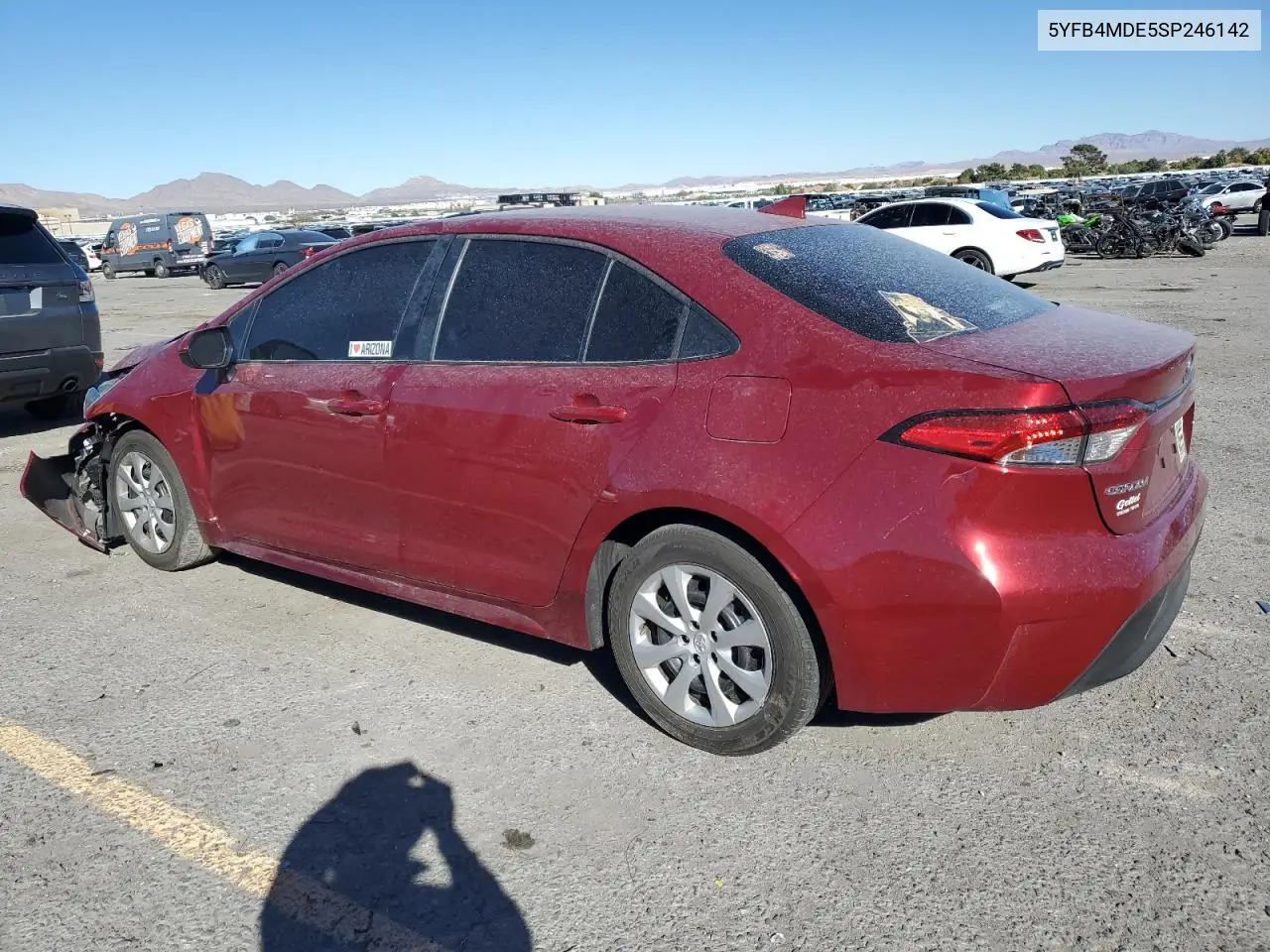 5YFB4MDE5SP246142 2025 Toyota Corolla Le