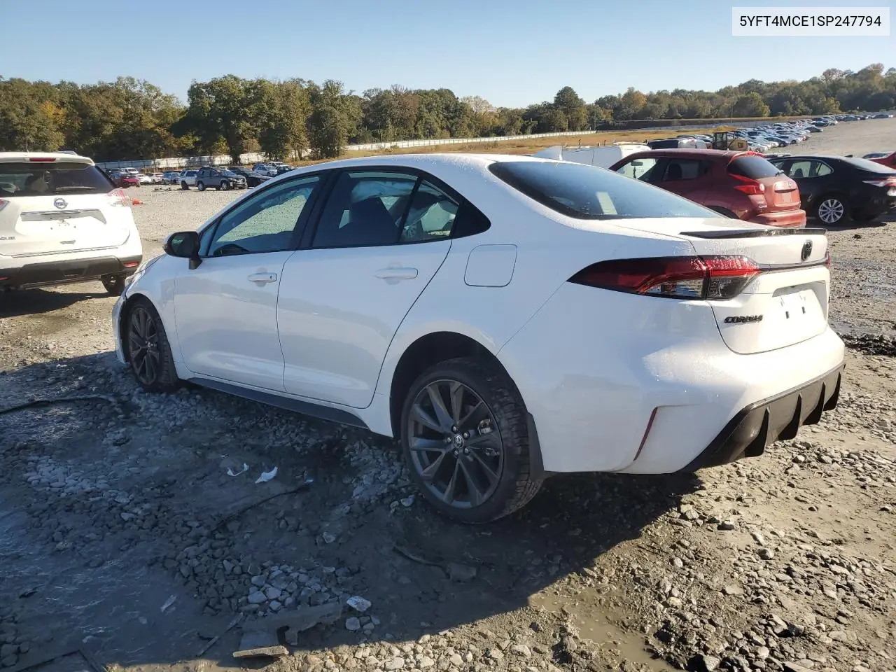 5YFT4MCE1SP247794 2025 Toyota Corolla Xse