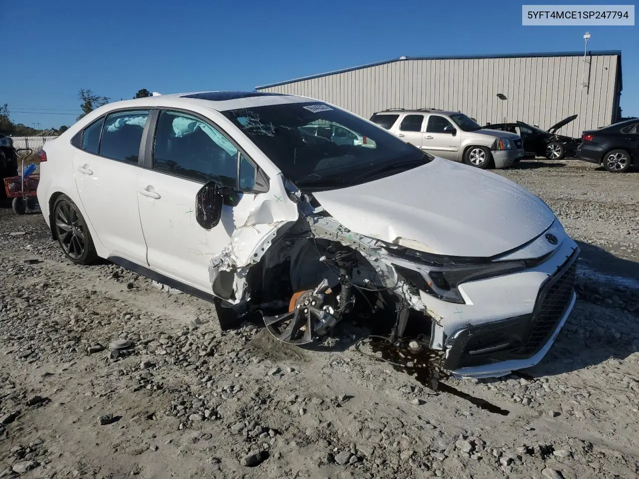5YFT4MCE1SP247794 2025 Toyota Corolla Xse