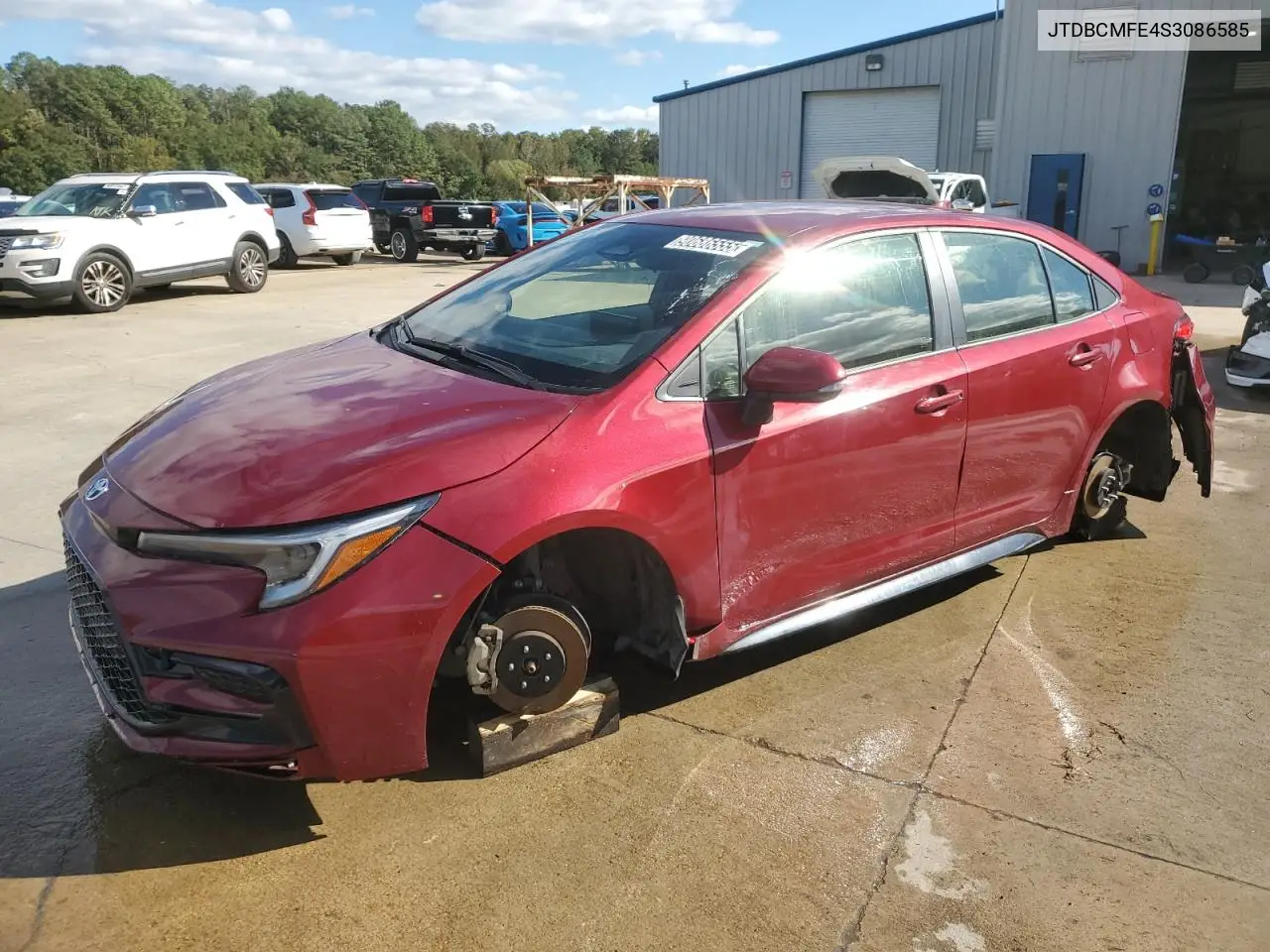 JTDBCMFE4S3086585 2025 Toyota Corolla Le