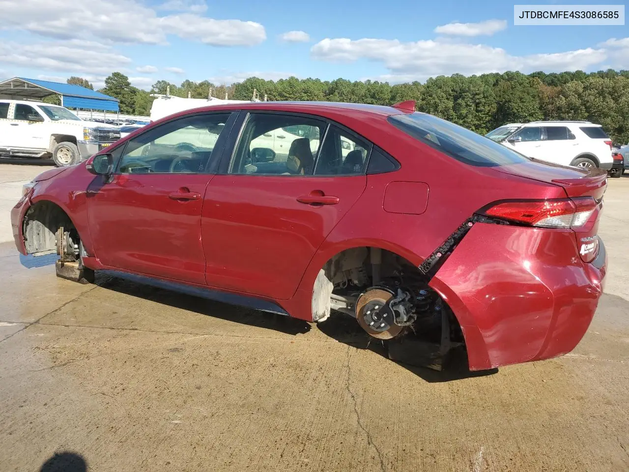 JTDBCMFE4S3086585 2025 Toyota Corolla Le
