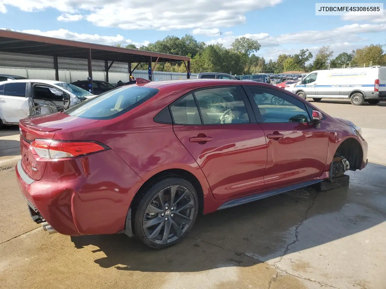 JTDBCMFE4S3086585 2025 Toyota Corolla Le