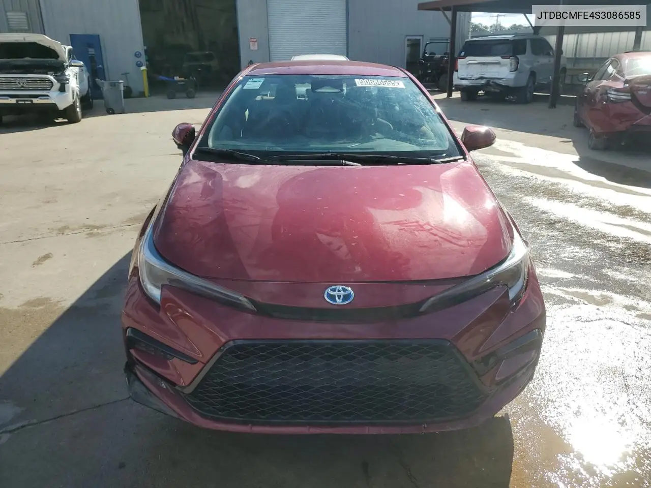 JTDBCMFE4S3086585 2025 Toyota Corolla Le
