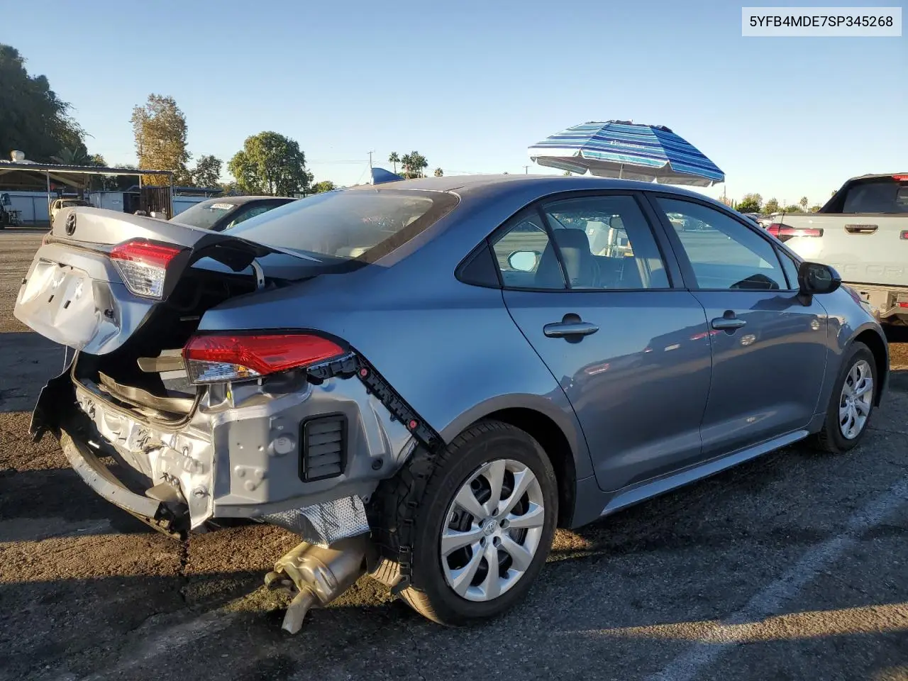 5YFB4MDE7SP345268 2025 Toyota Corolla Le