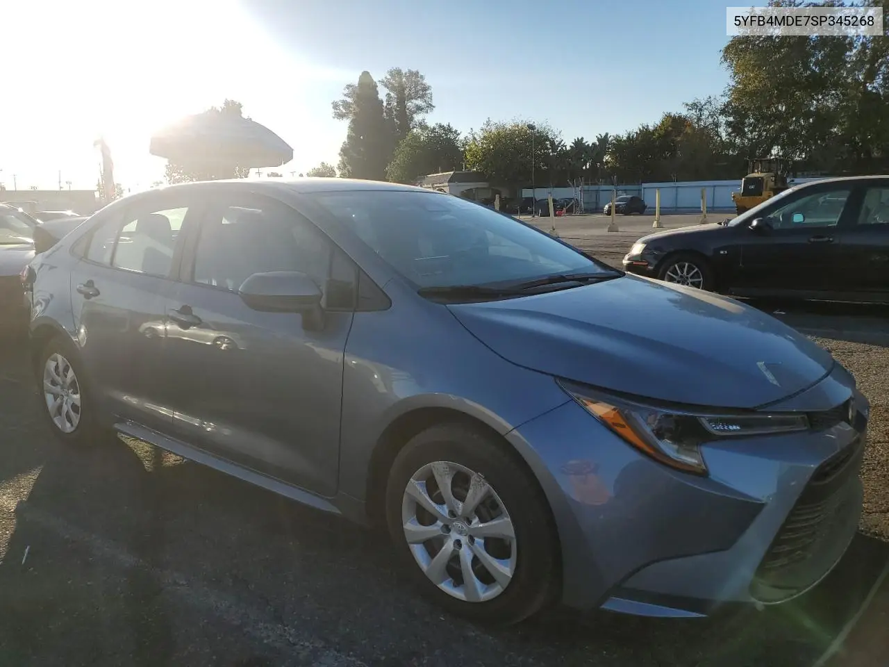5YFB4MDE7SP345268 2025 Toyota Corolla Le