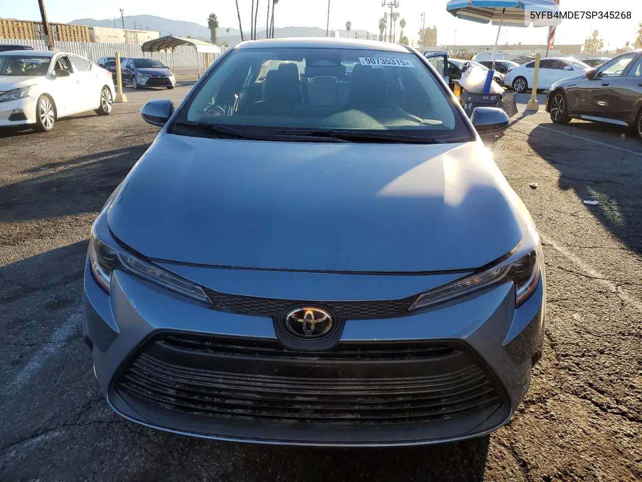 5YFB4MDE7SP345268 2025 Toyota Corolla Le