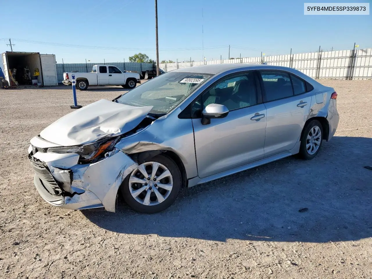 5YFB4MDE5SP339873 2025 Toyota Corolla Le