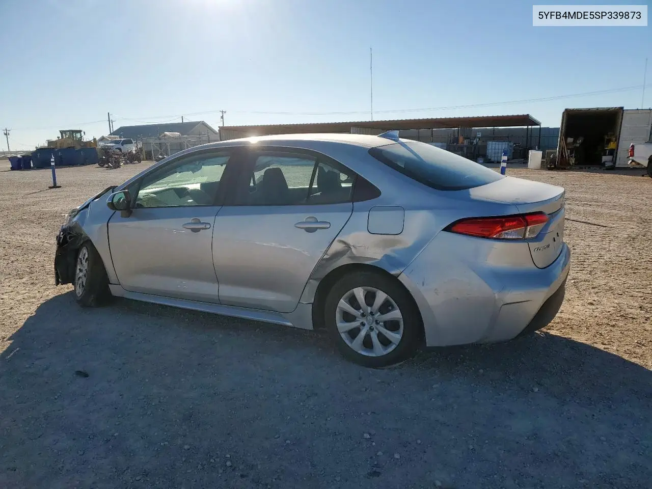 5YFB4MDE5SP339873 2025 Toyota Corolla Le