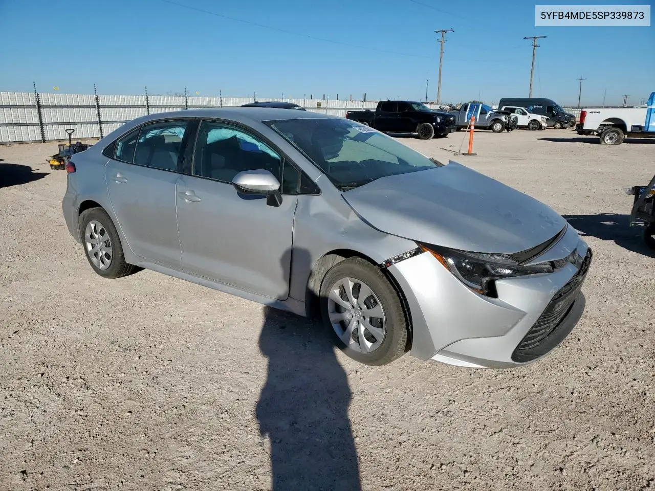 5YFB4MDE5SP339873 2025 Toyota Corolla Le