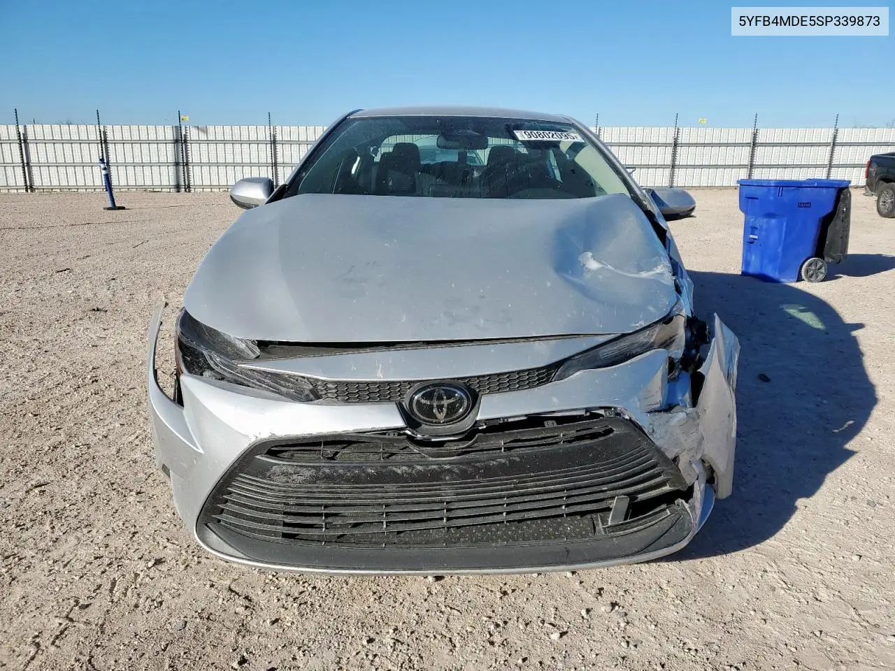 5YFB4MDE5SP339873 2025 Toyota Corolla Le