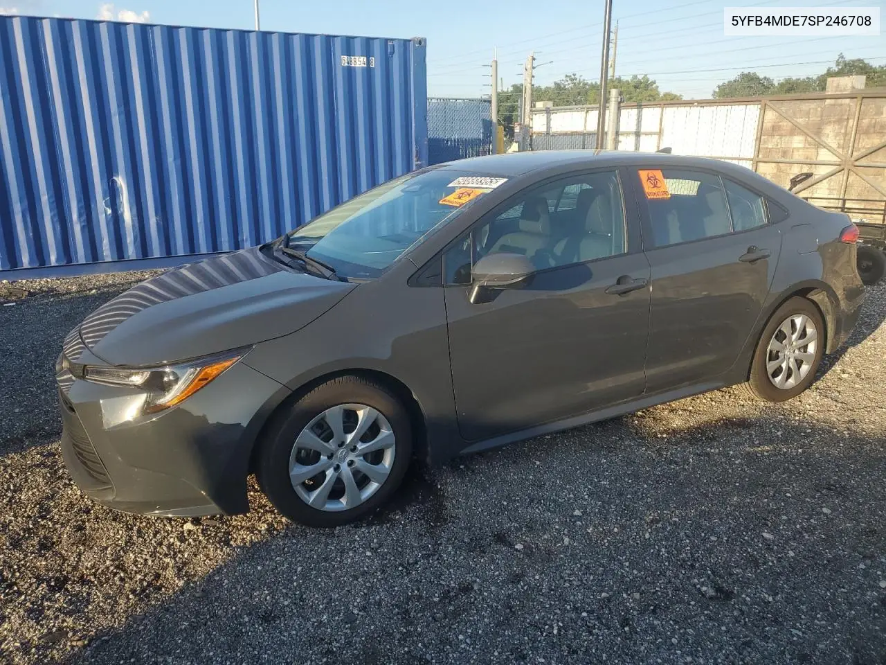 5YFB4MDE7SP246708 2025 Toyota Corolla Le