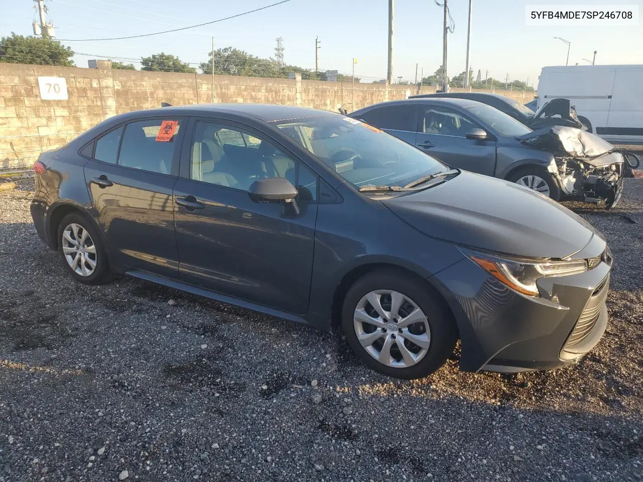 5YFB4MDE7SP246708 2025 Toyota Corolla Le