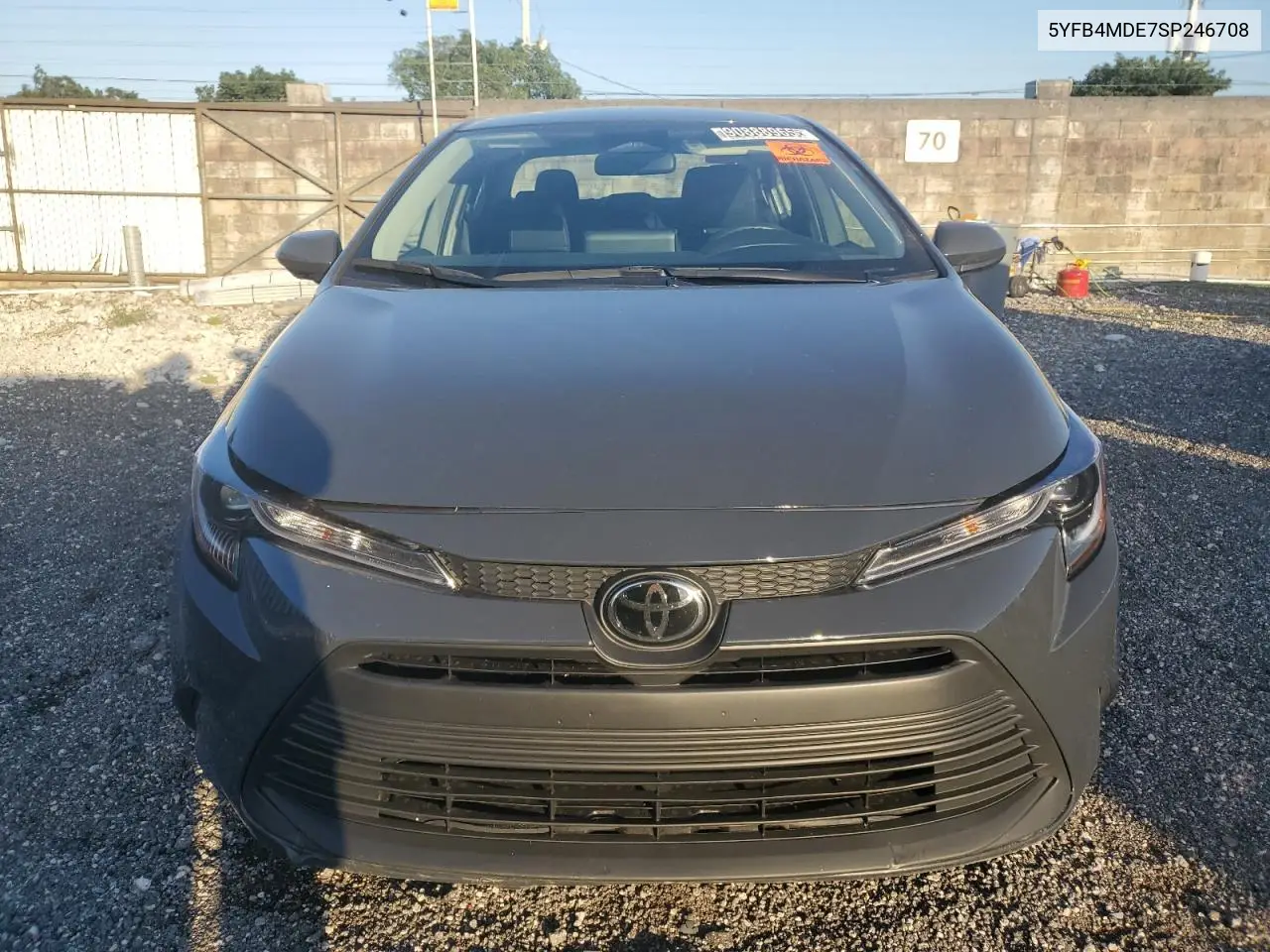 5YFB4MDE7SP246708 2025 Toyota Corolla Le