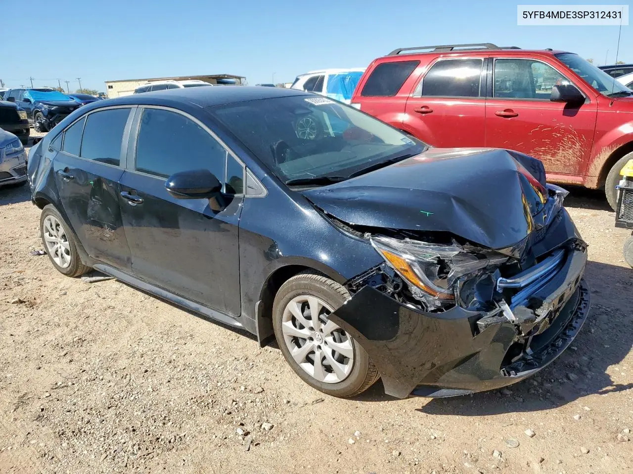 5YFB4MDE3SP312431 2025 Toyota Corolla Le