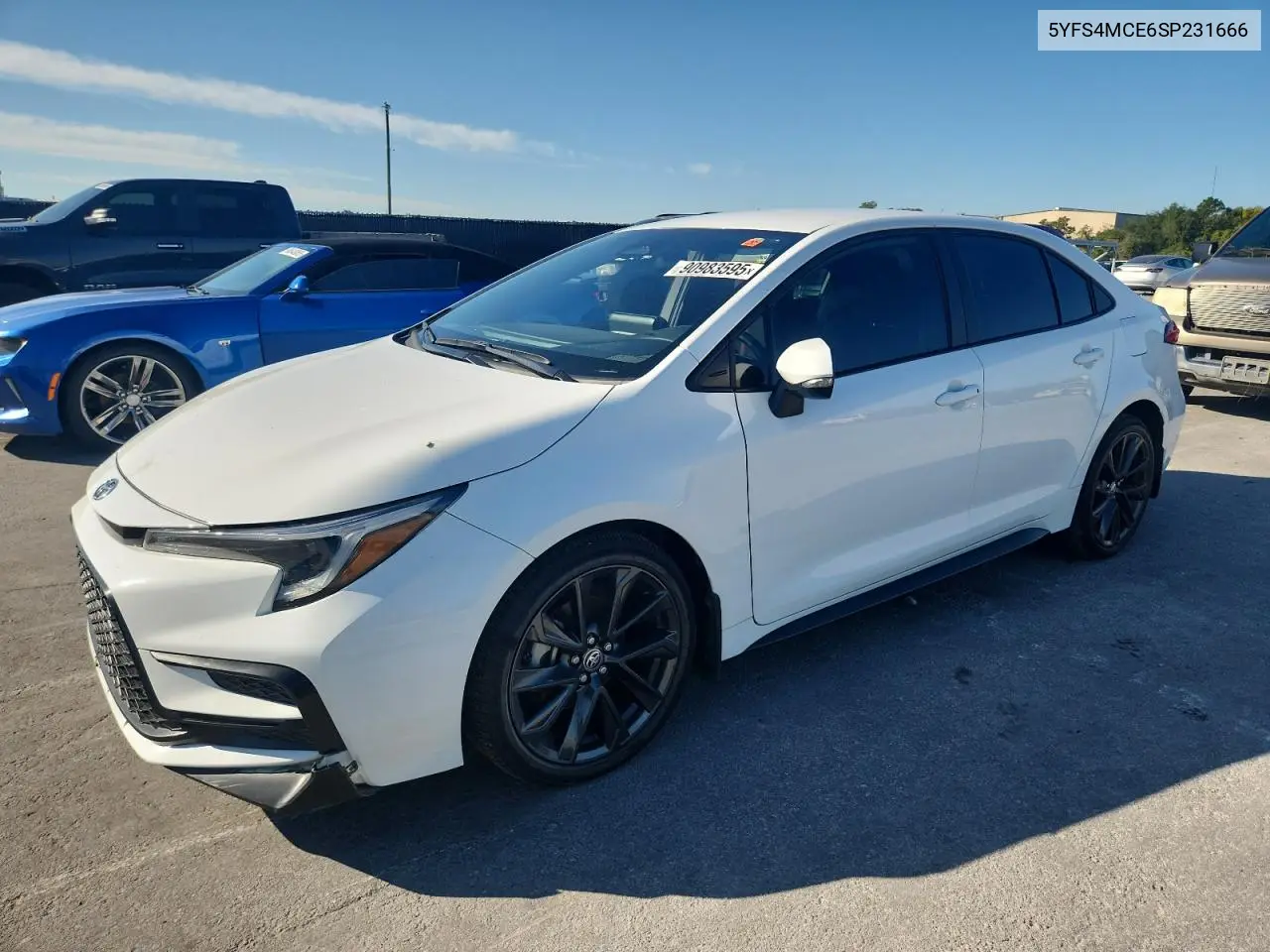 5YFS4MCE6SP231666 2025 Toyota Corolla Se