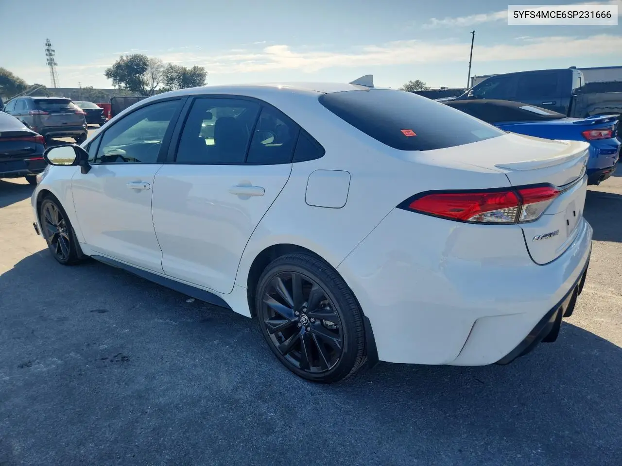 5YFS4MCE6SP231666 2025 Toyota Corolla Se