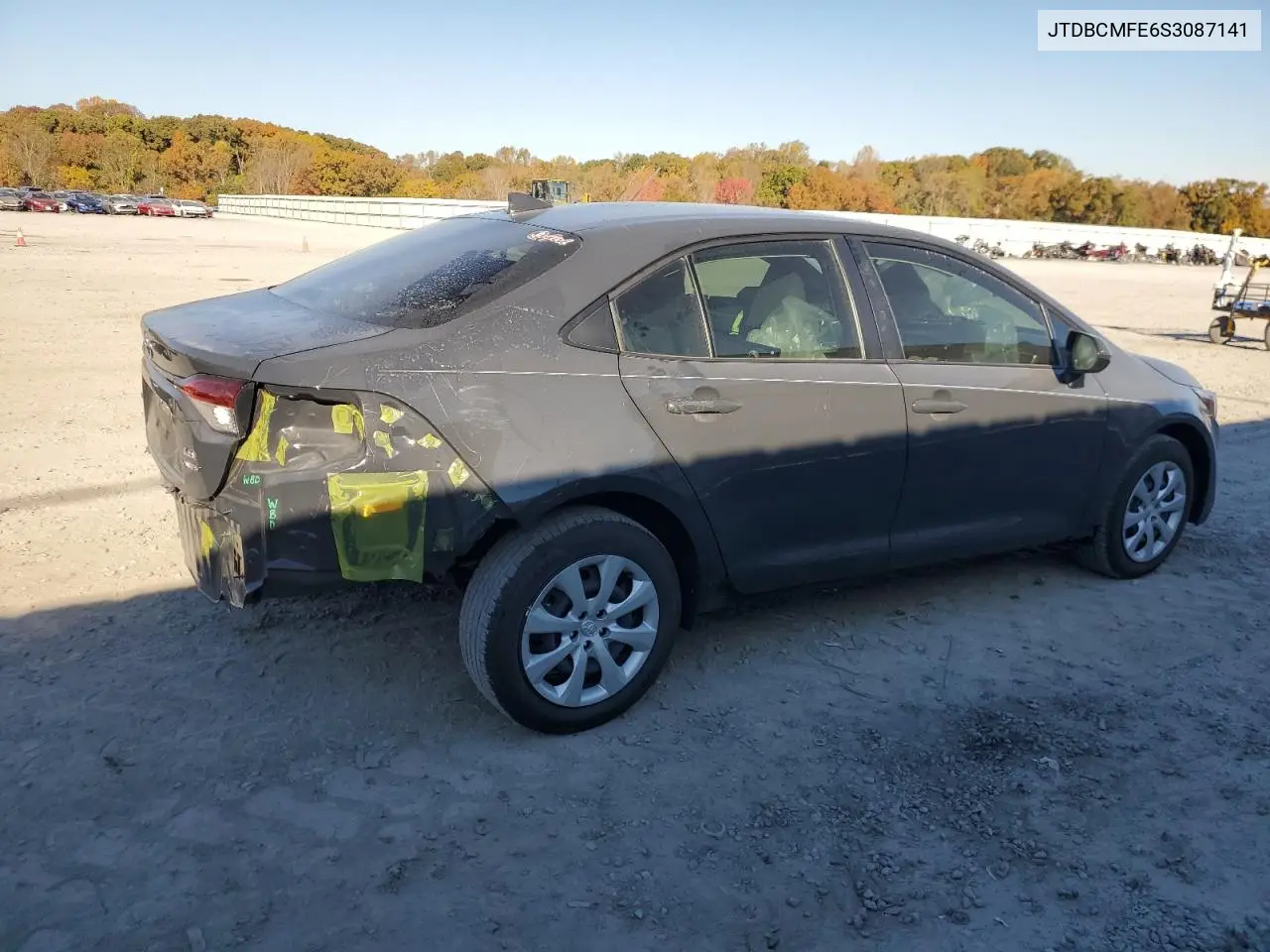 JTDBCMFE6S3087141 2025 Toyota Corolla Le