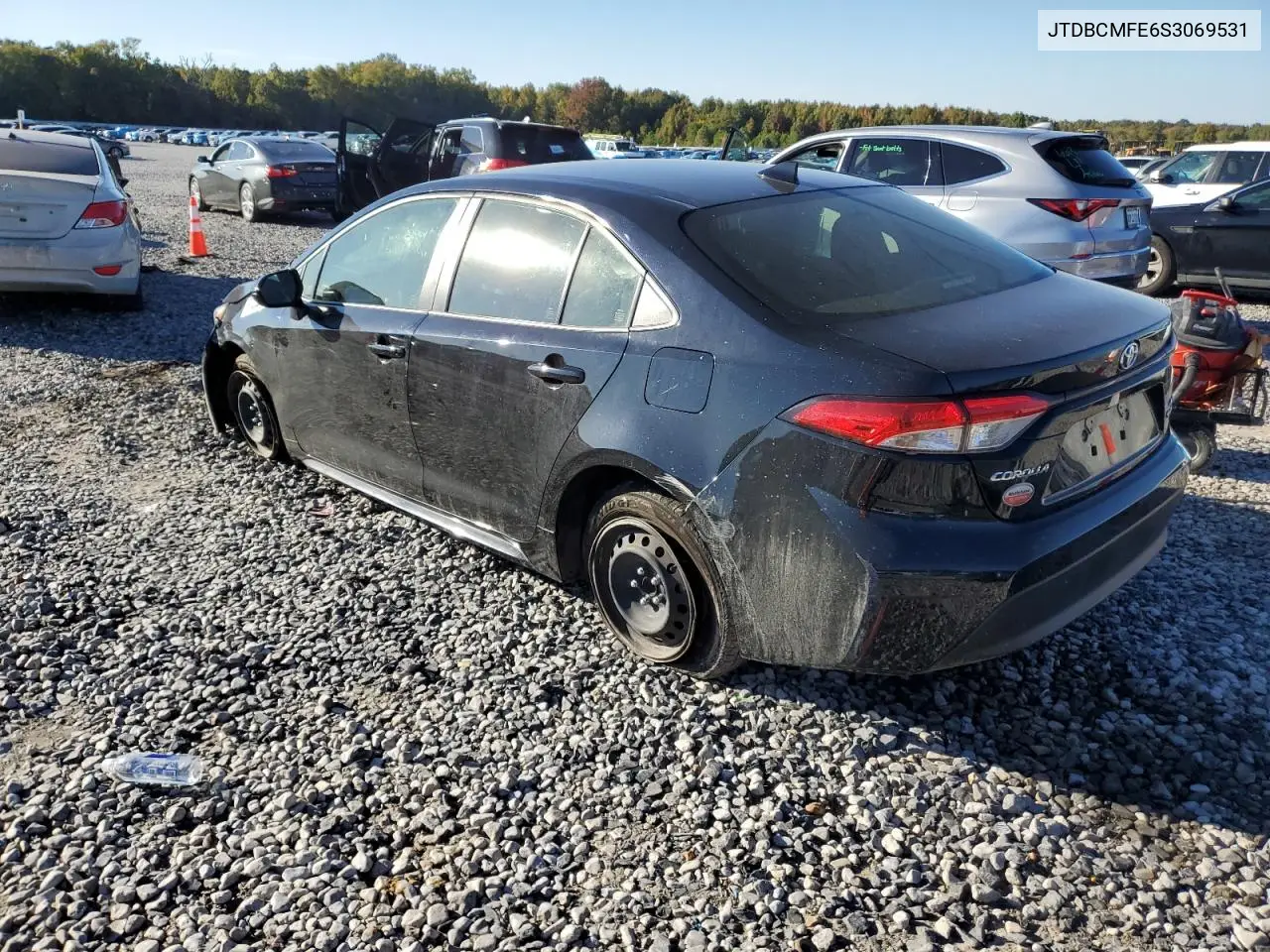 JTDBCMFE6S3069531 2025 Toyota Corolla Le