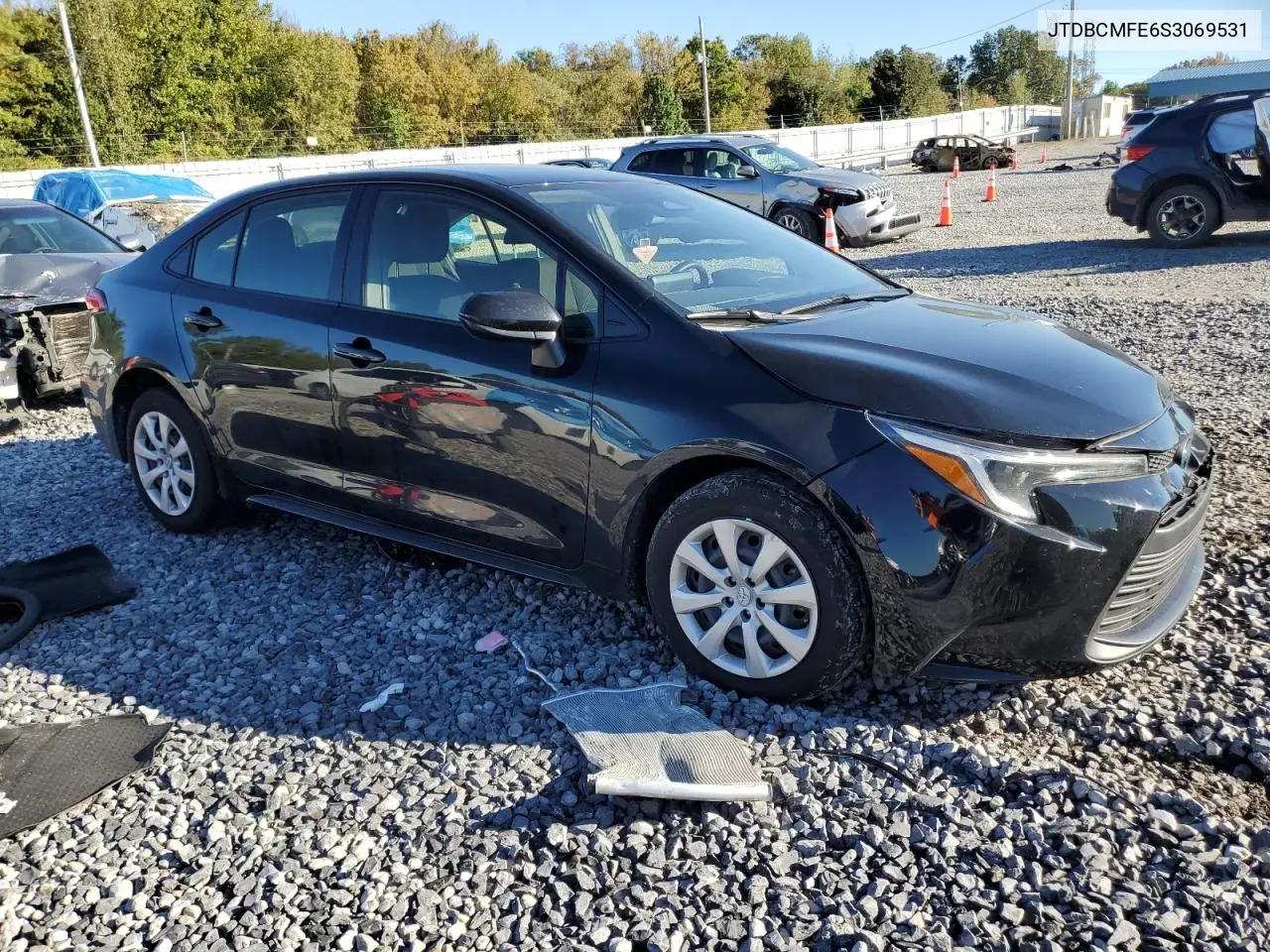 JTDBCMFE6S3069531 2025 Toyota Corolla Le