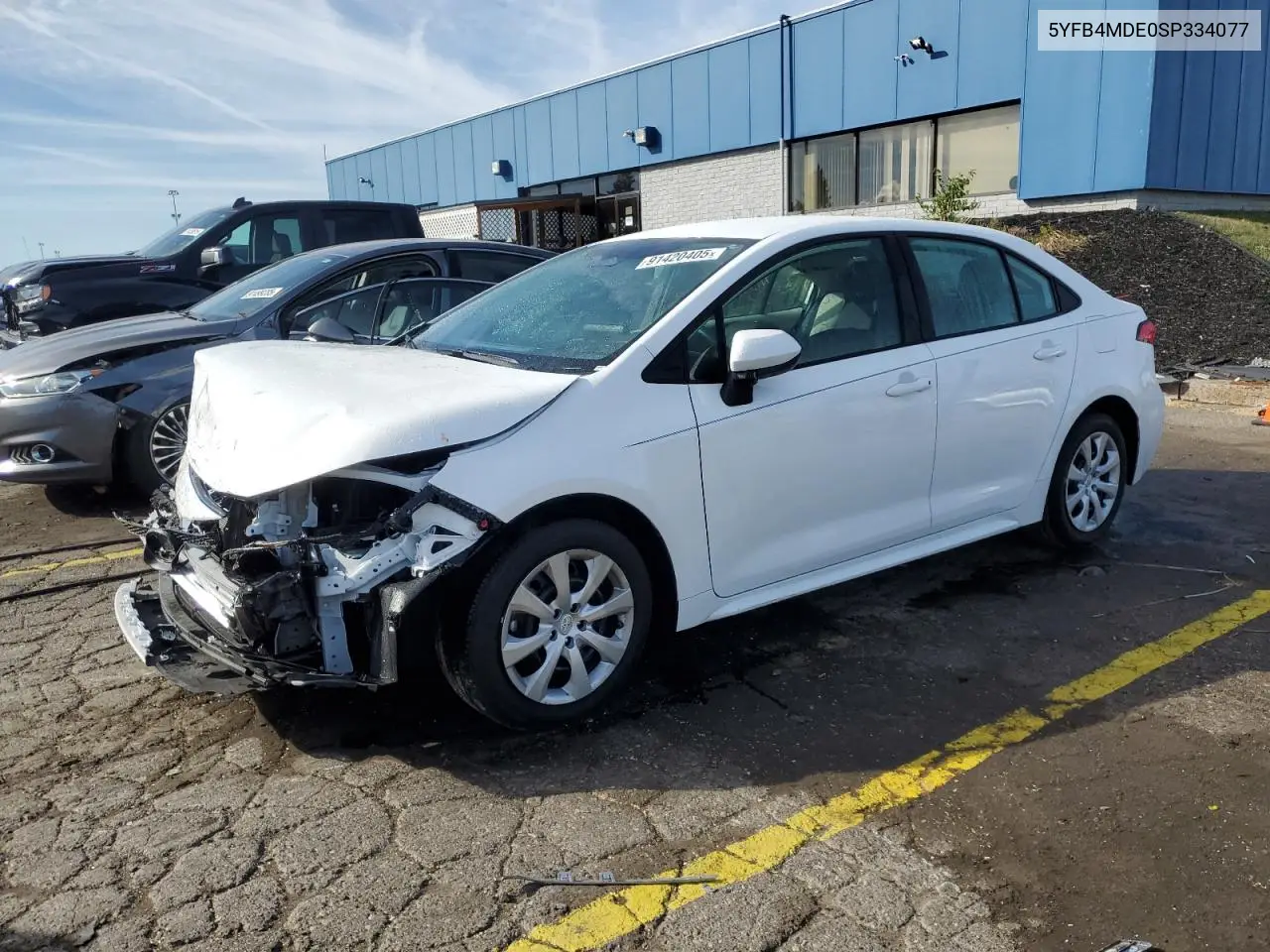 5YFB4MDE0SP334077 2025 Toyota Corolla Le