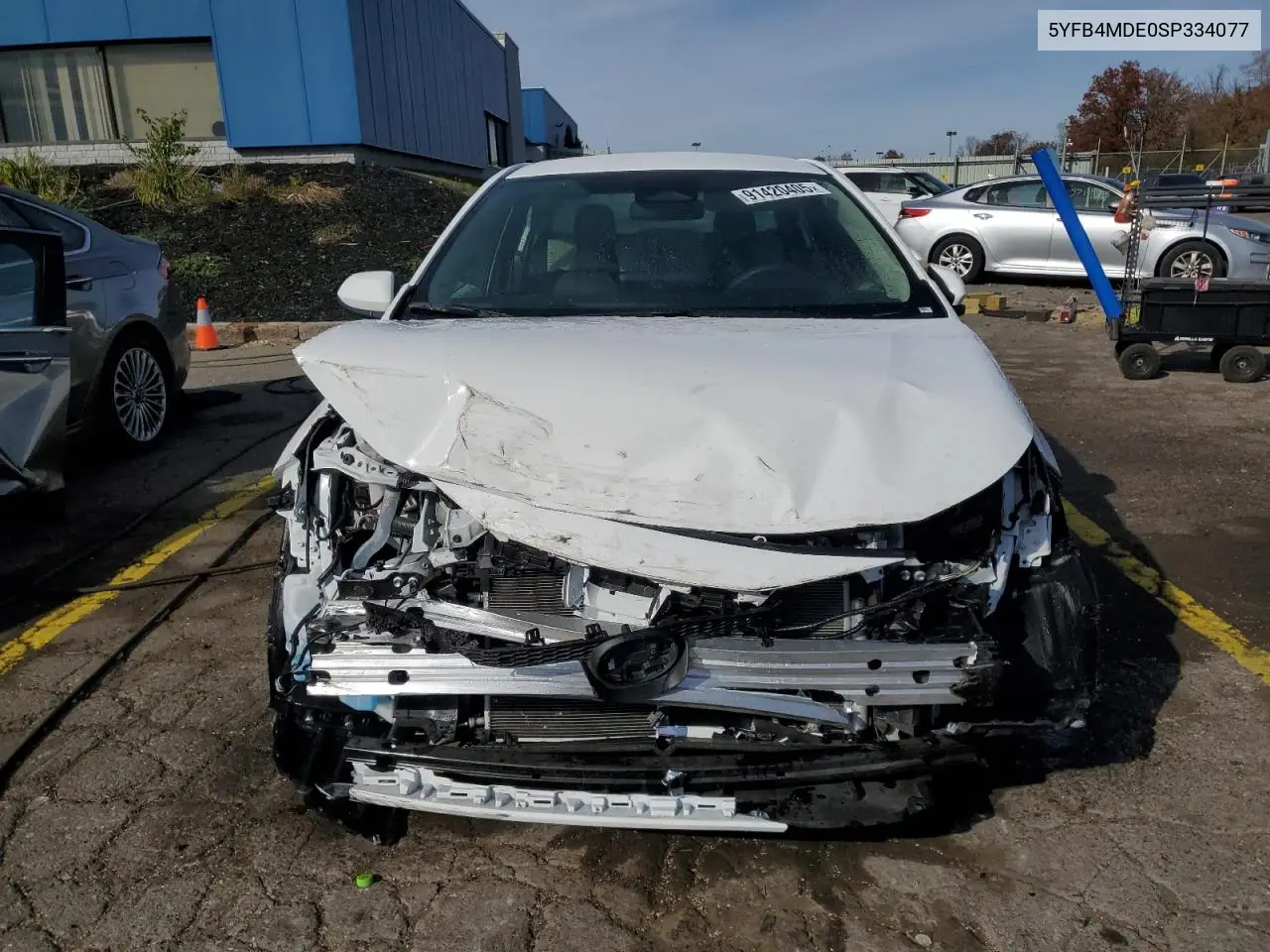 5YFB4MDE0SP334077 2025 Toyota Corolla Le