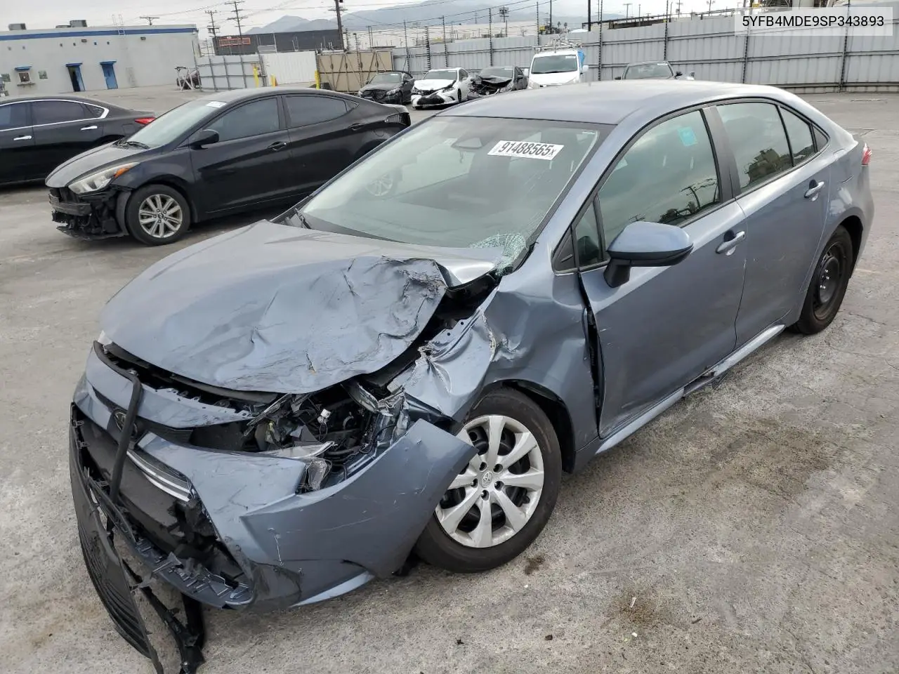 5YFB4MDE9SP343893 2025 Toyota Corolla Le