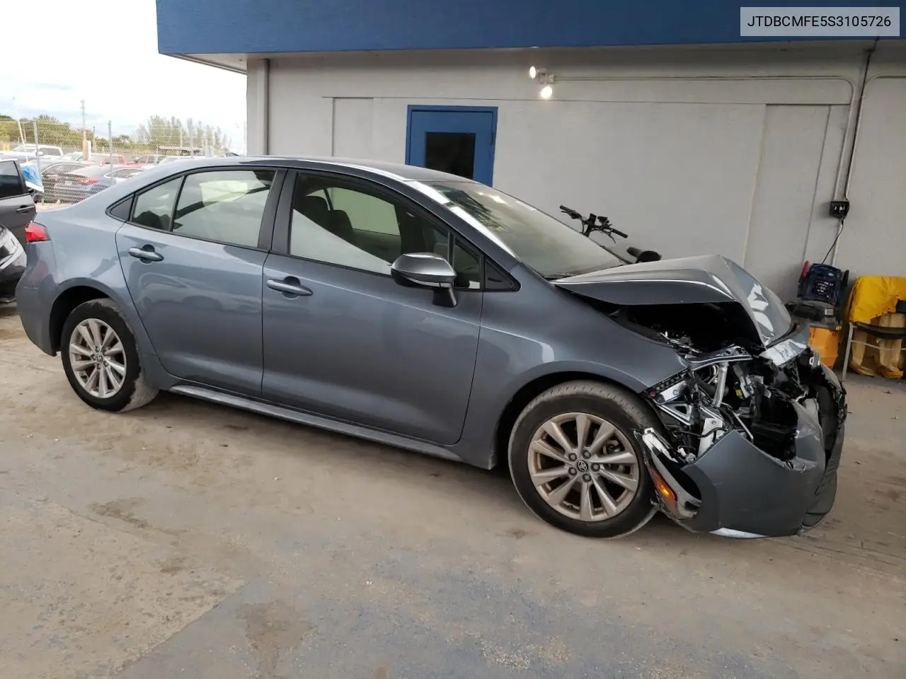 JTDBCMFE5S3105726 2025 Toyota Corolla Le