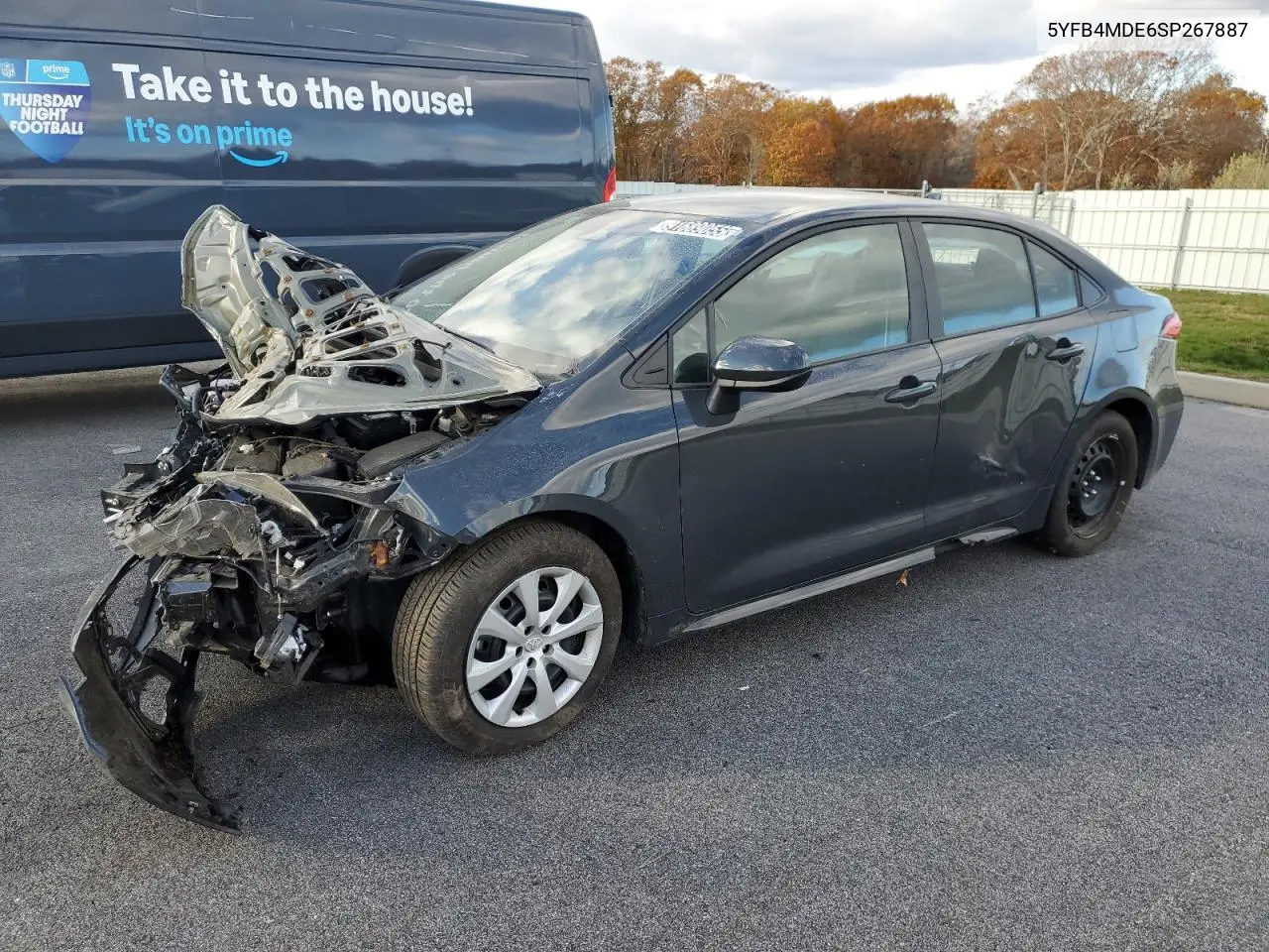 5YFB4MDE6SP267887 2025 Toyota Corolla Le