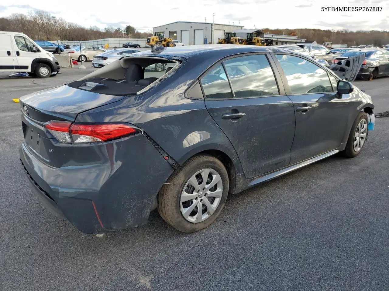 5YFB4MDE6SP267887 2025 Toyota Corolla Le