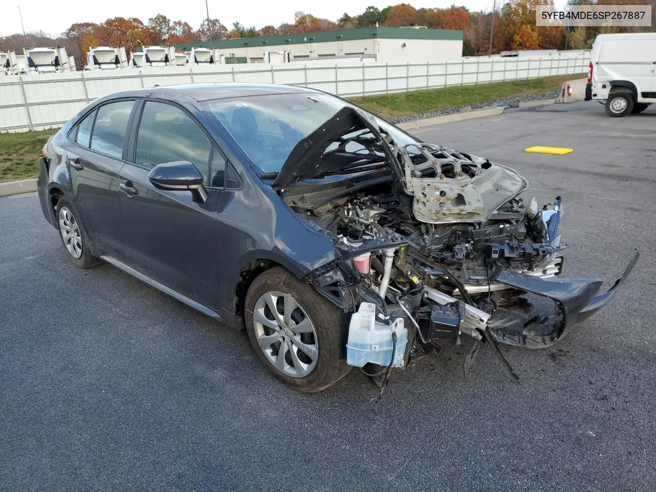 5YFB4MDE6SP267887 2025 Toyota Corolla Le
