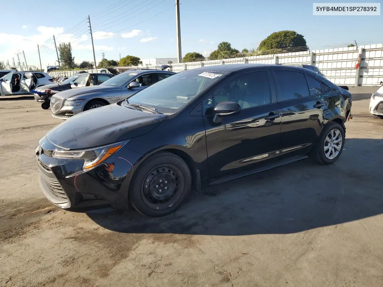 5YFB4MDE1SP278392 2025 Toyota Corolla Le