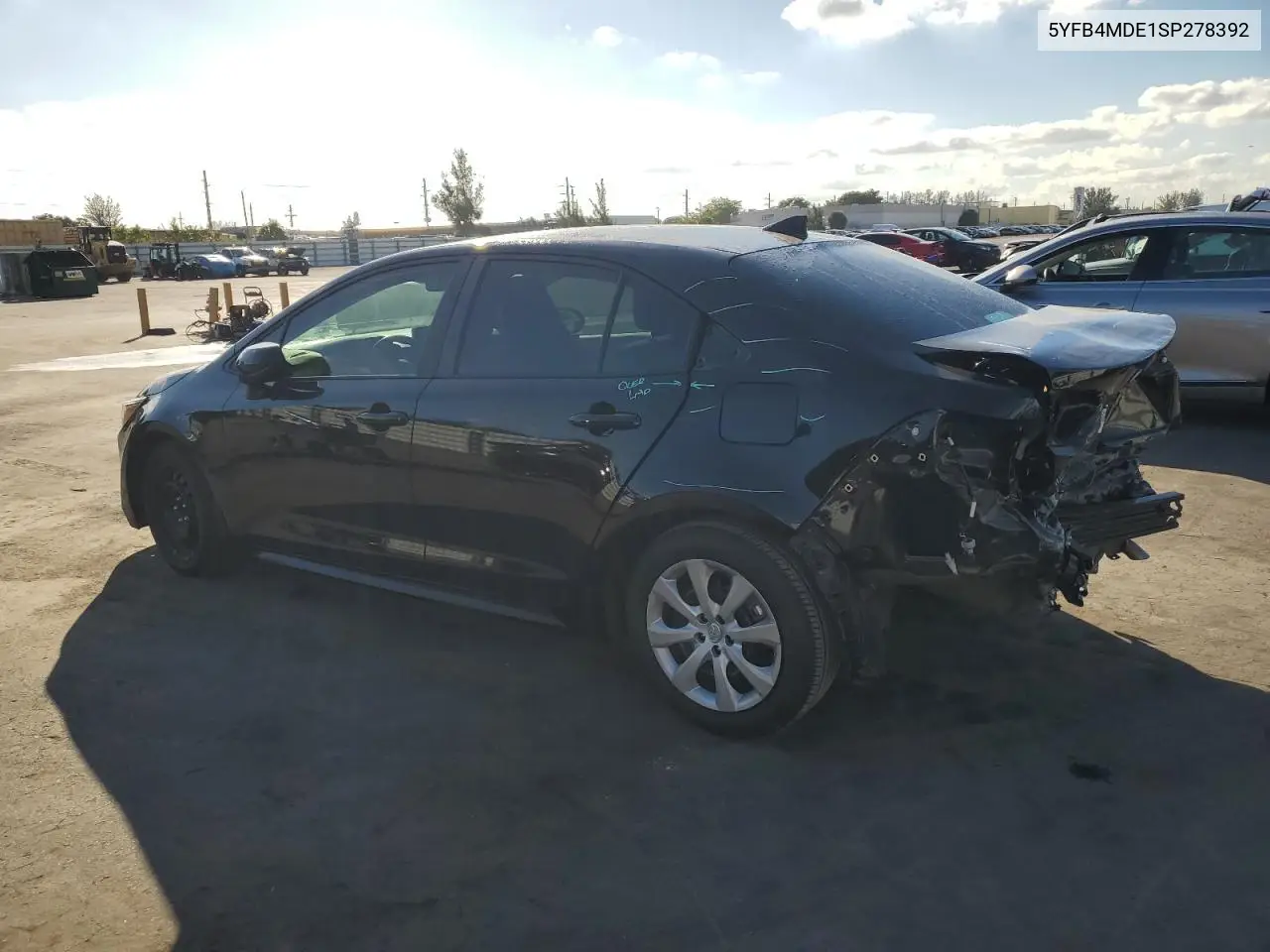 5YFB4MDE1SP278392 2025 Toyota Corolla Le