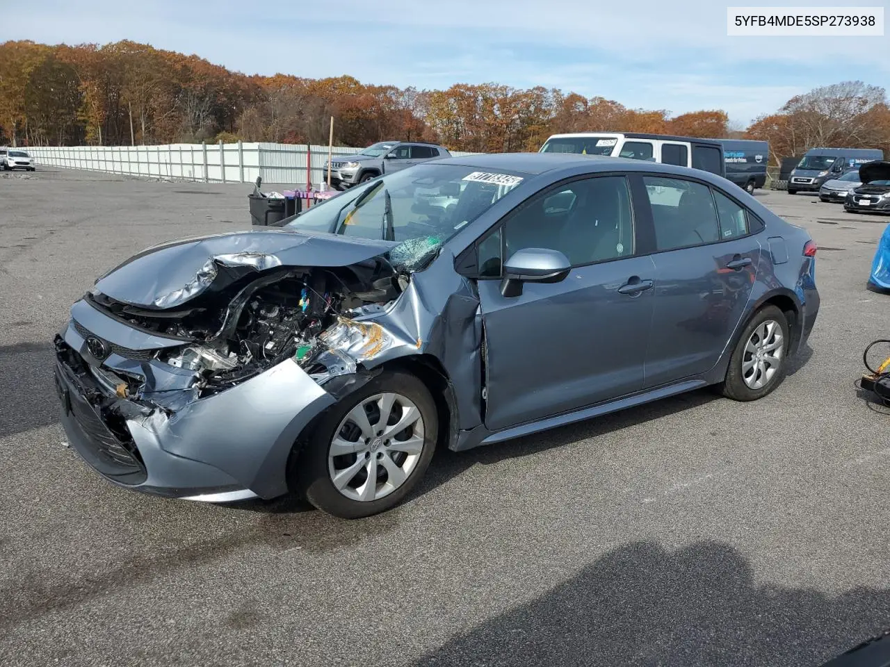5YFB4MDE5SP273938 2025 Toyota Corolla Le