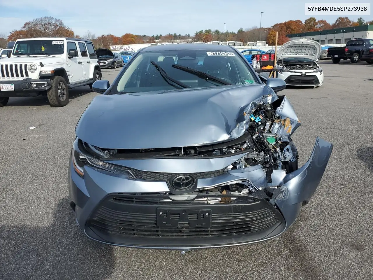 5YFB4MDE5SP273938 2025 Toyota Corolla Le