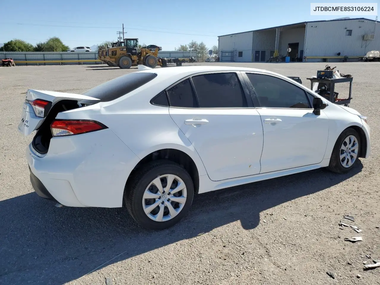 JTDBCMFE8S3106224 2025 Toyota Corolla Le