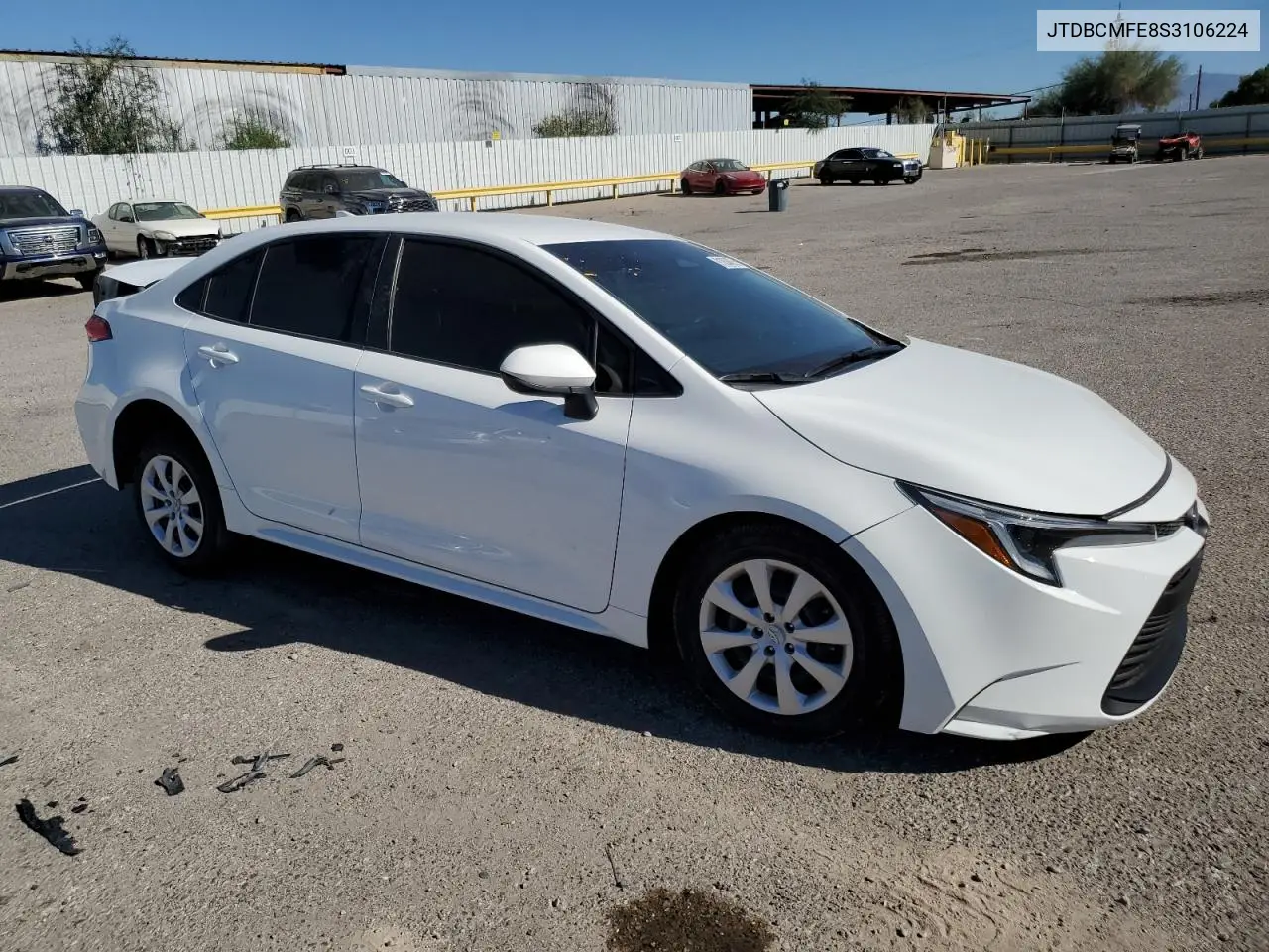 JTDBCMFE8S3106224 2025 Toyota Corolla Le