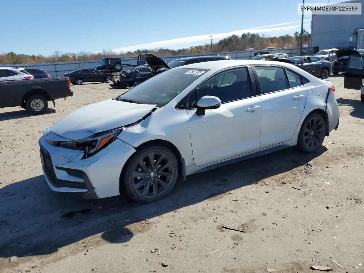 5YFS4MCE3SP225369 2025 Toyota Corolla Se