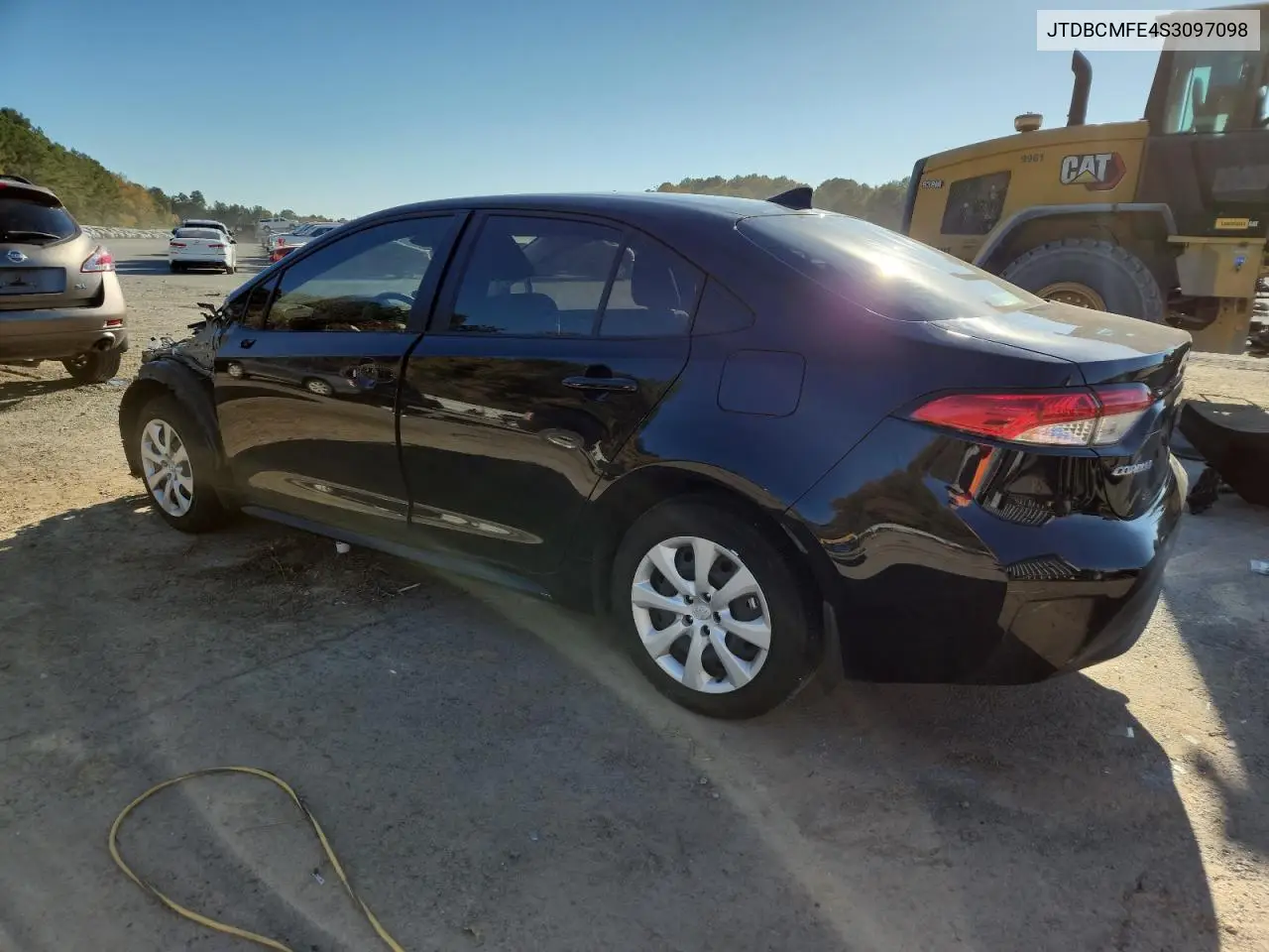 JTDBCMFE4S3097098 2025 Toyota Corolla Le