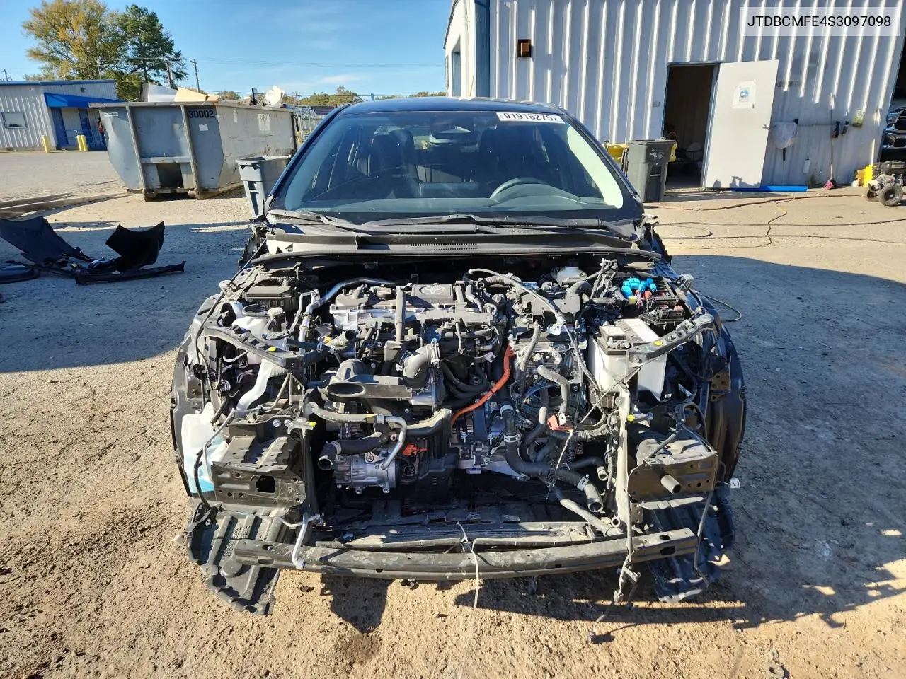 JTDBCMFE4S3097098 2025 Toyota Corolla Le
