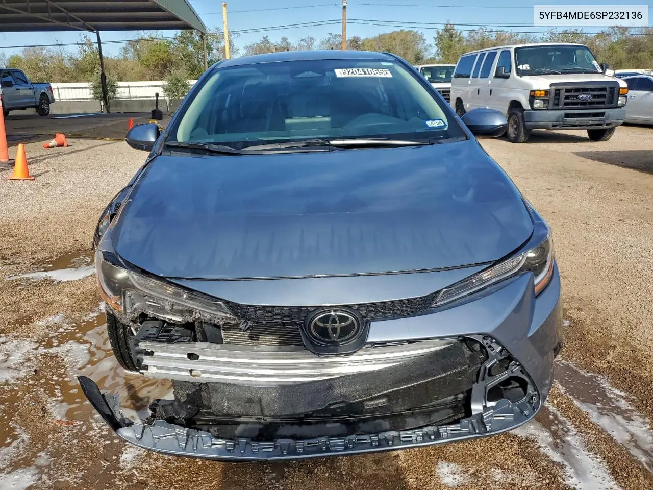 5YFB4MDE6SP232136 2025 Toyota Corolla Le