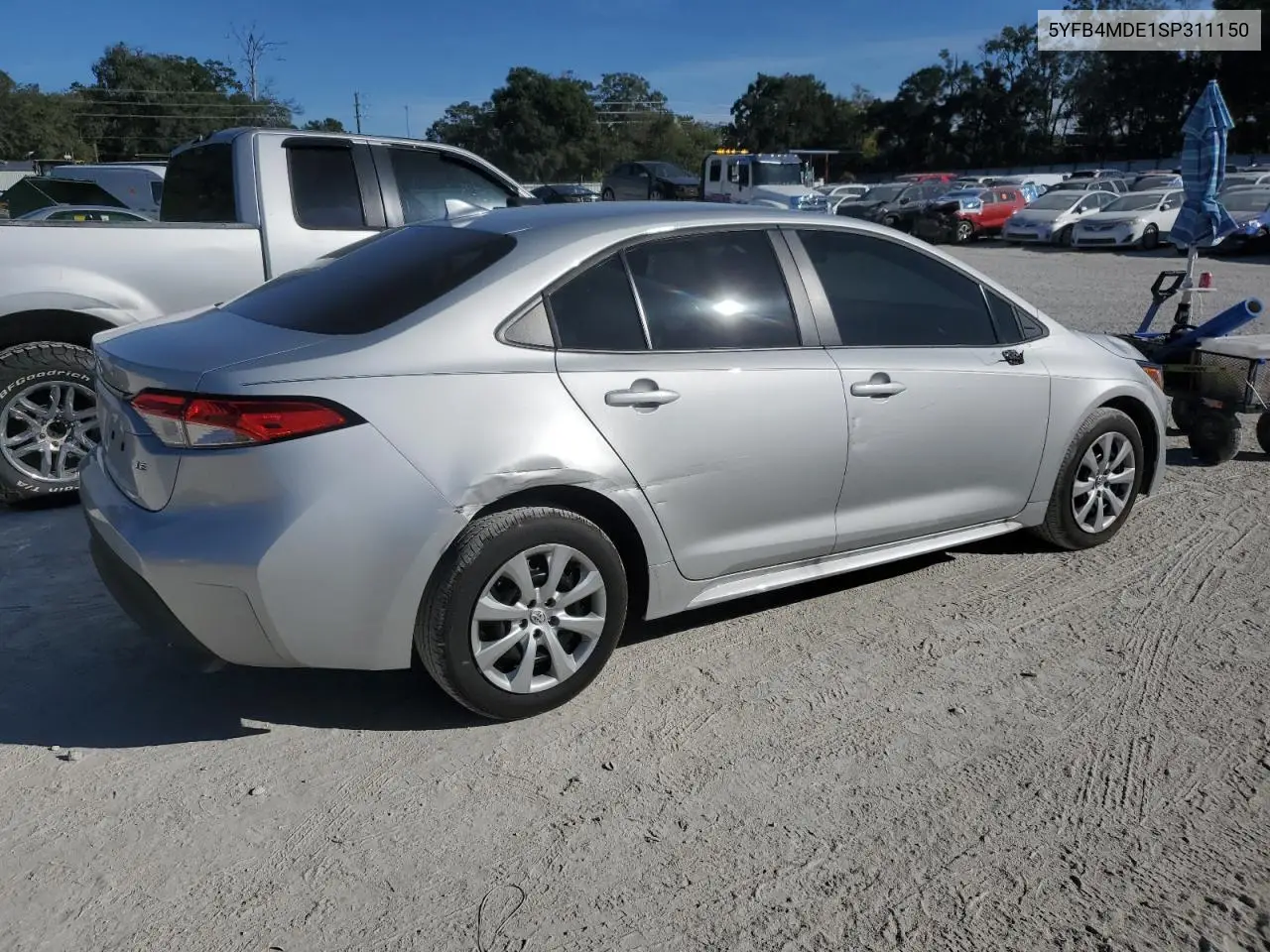 5YFB4MDE1SP311150 2025 Toyota Corolla Le
