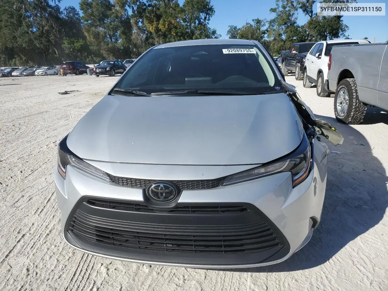5YFB4MDE1SP311150 2025 Toyota Corolla Le