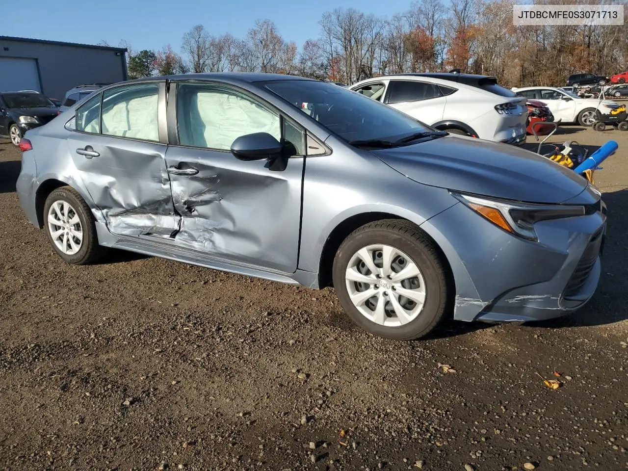 JTDBCMFE0S3071713 2025 Toyota Corolla Le