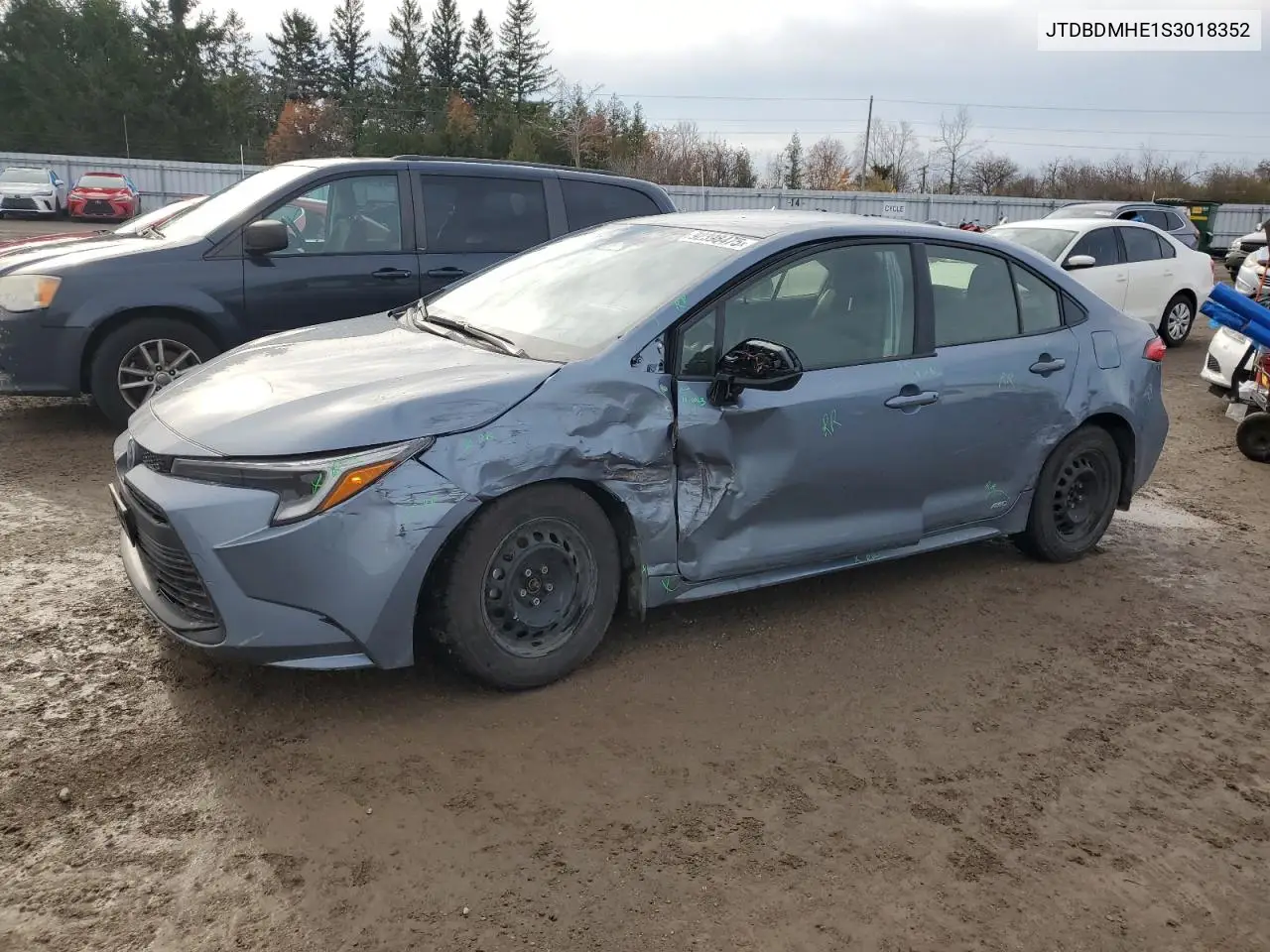 JTDBDMHE1S3018352 2025 Toyota Corolla Le