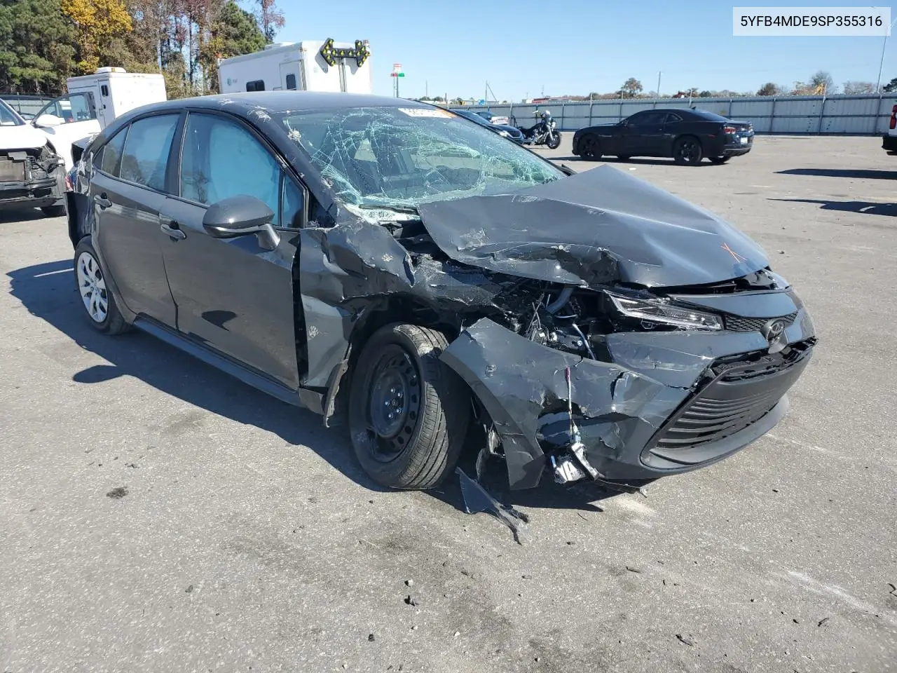 5YFB4MDE9SP355316 2025 Toyota Corolla Le